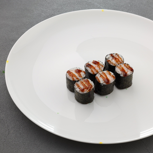 Order Maki roll with tiger shrimp