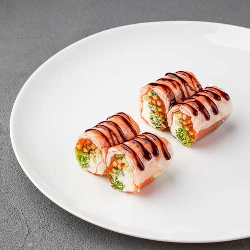 Order Spring roll with tiger shrimp