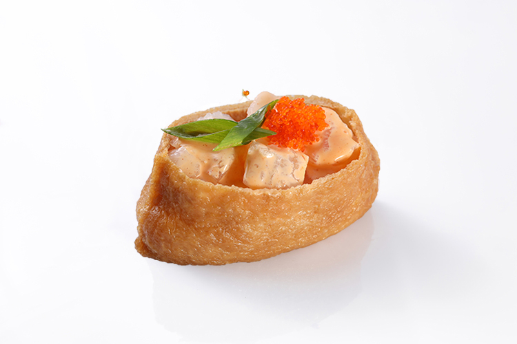 Order Inari with a scallop