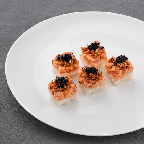 Order Sushi cake with salmon