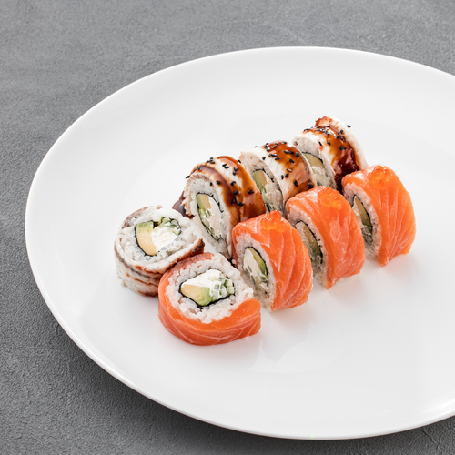 Roll Philadelphia mix salmon/eel