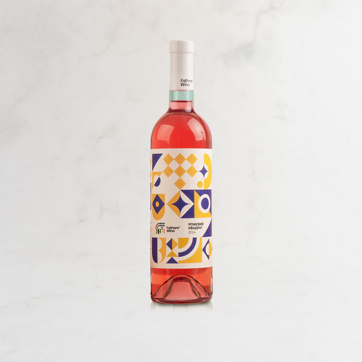 Order Dry red wine Pink Square 0.75L