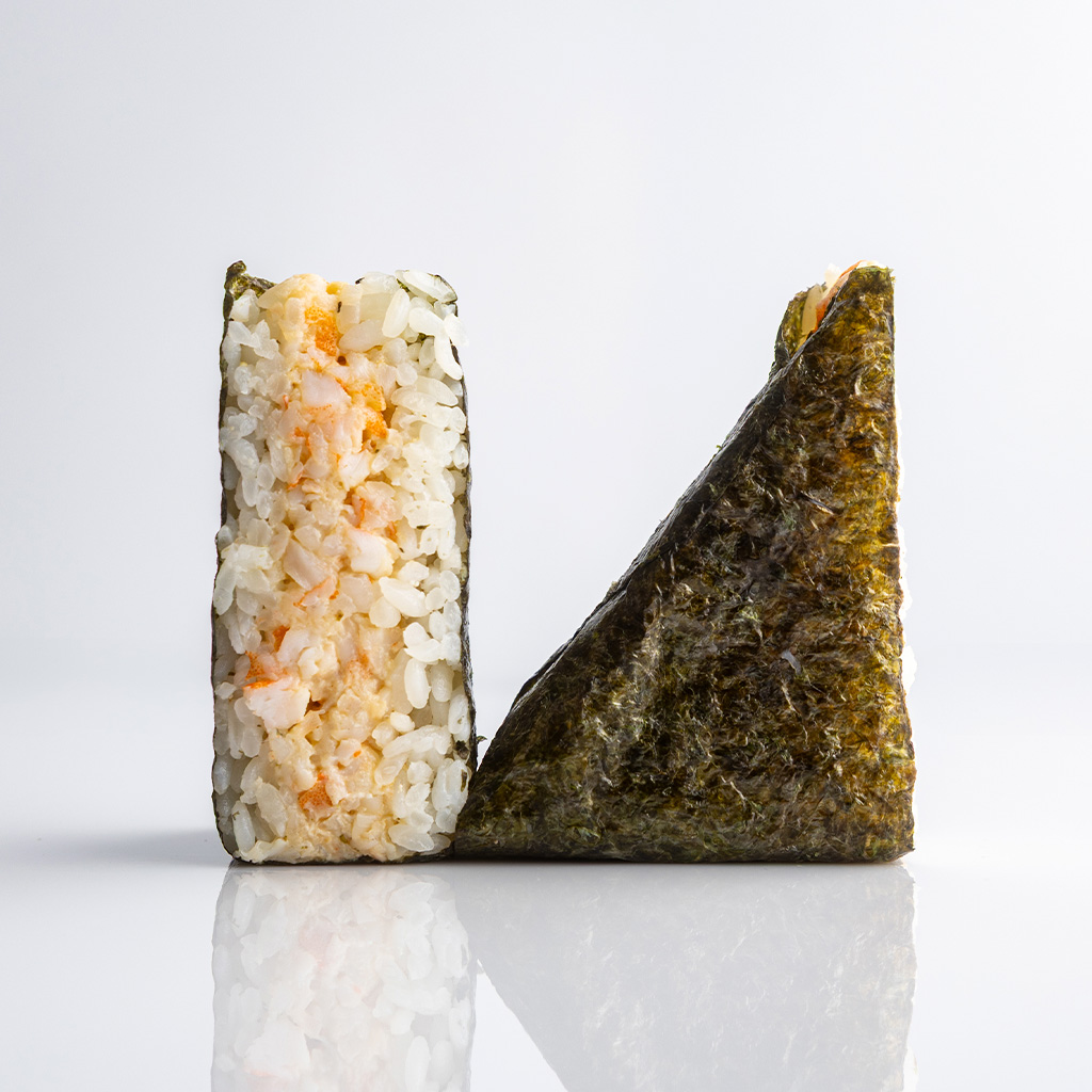 Onigiri z krewetką