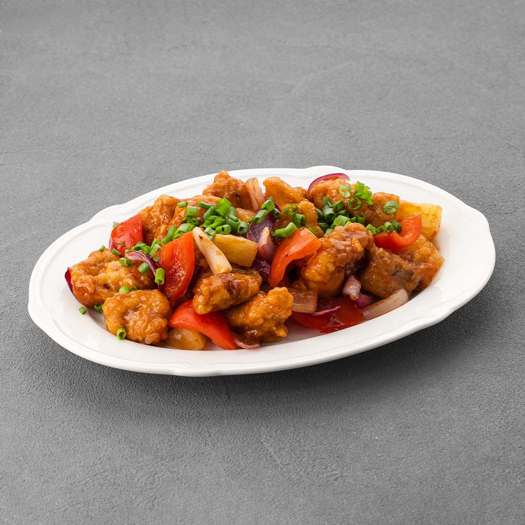 Заказать Курица в кисло-сладком соусе