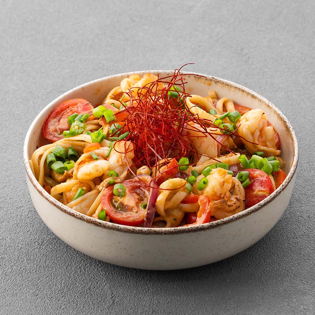 Заказать Удон Том Ям з креветками